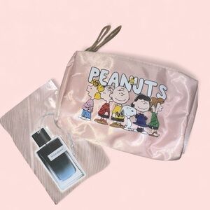 Peanuts Pink Cosmetic Bag & Fashion Air Freshener